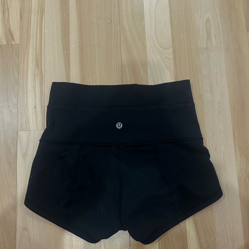 lululemon athletica Women's Black Shorts